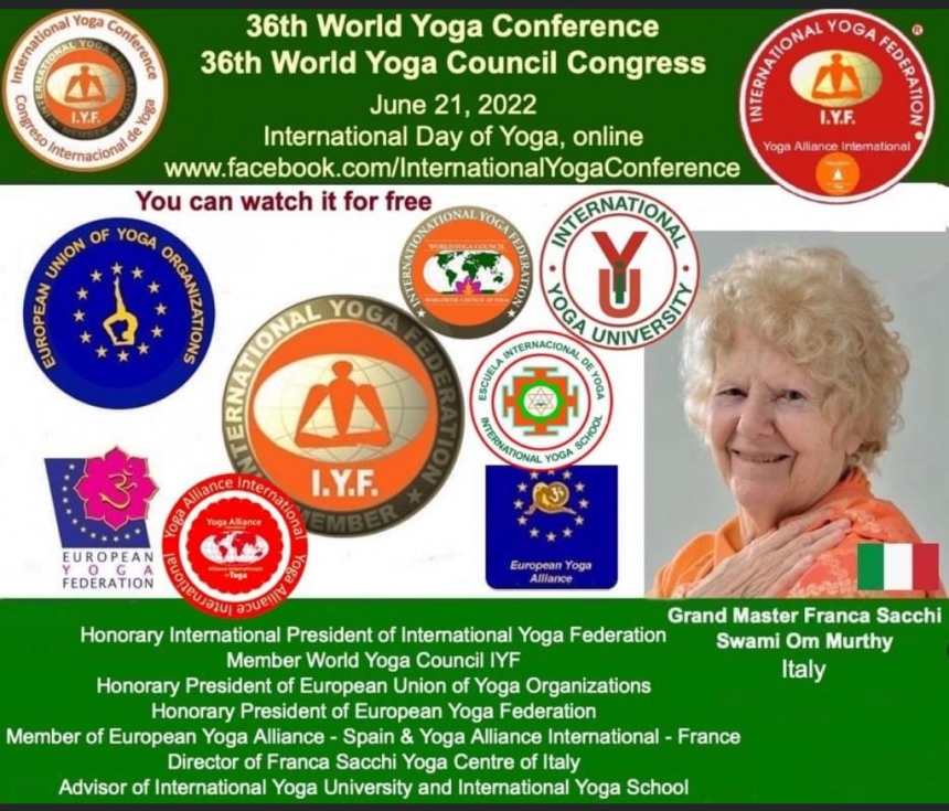world yoga conference2022